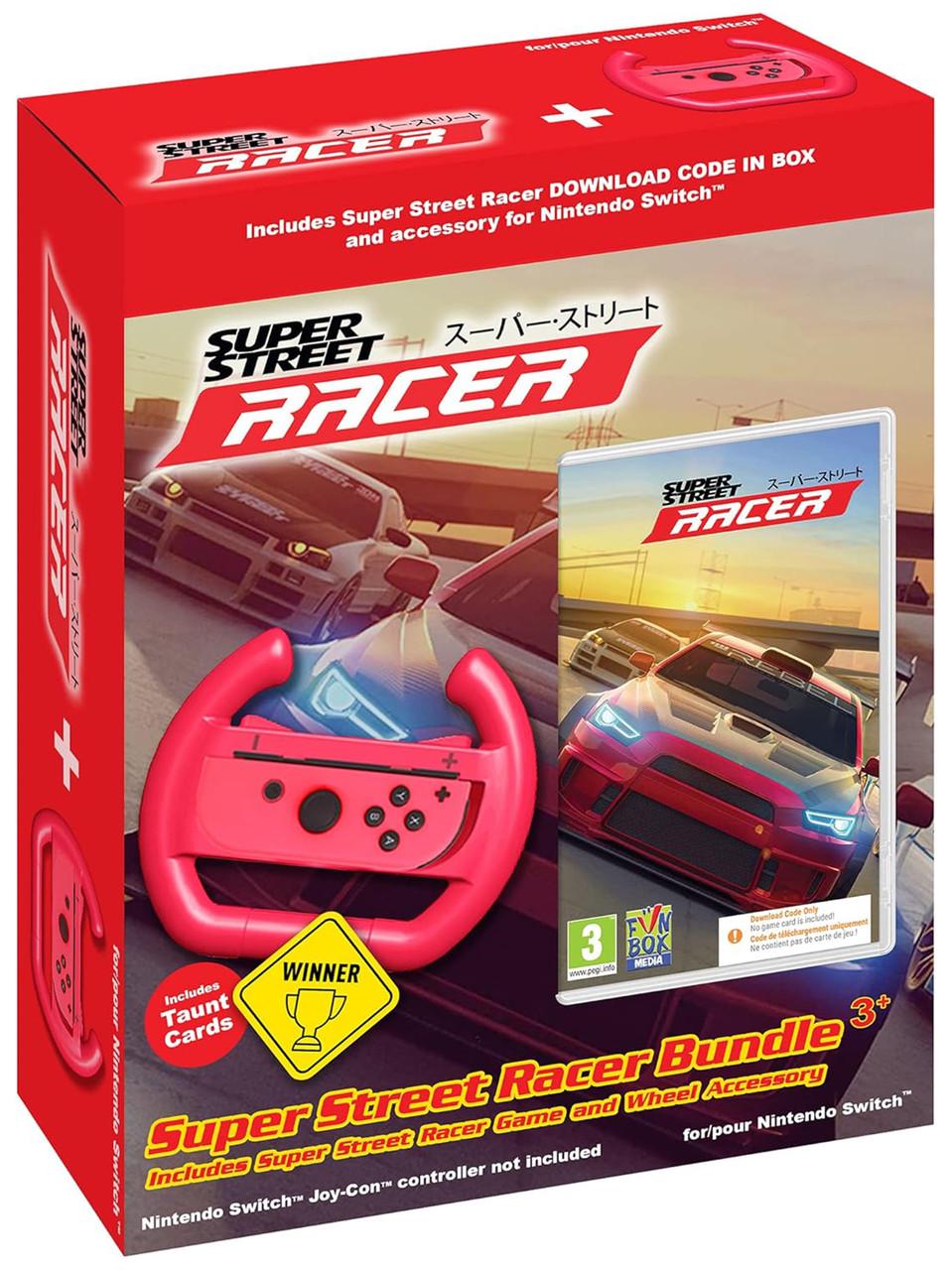 Игра Nintendo Switch Super Street Racer Bundle/Wheel Accessory (2828615579) Игра Nintendo Switch Super Street Racer Bundle/Wheel Accessory (2828615579)