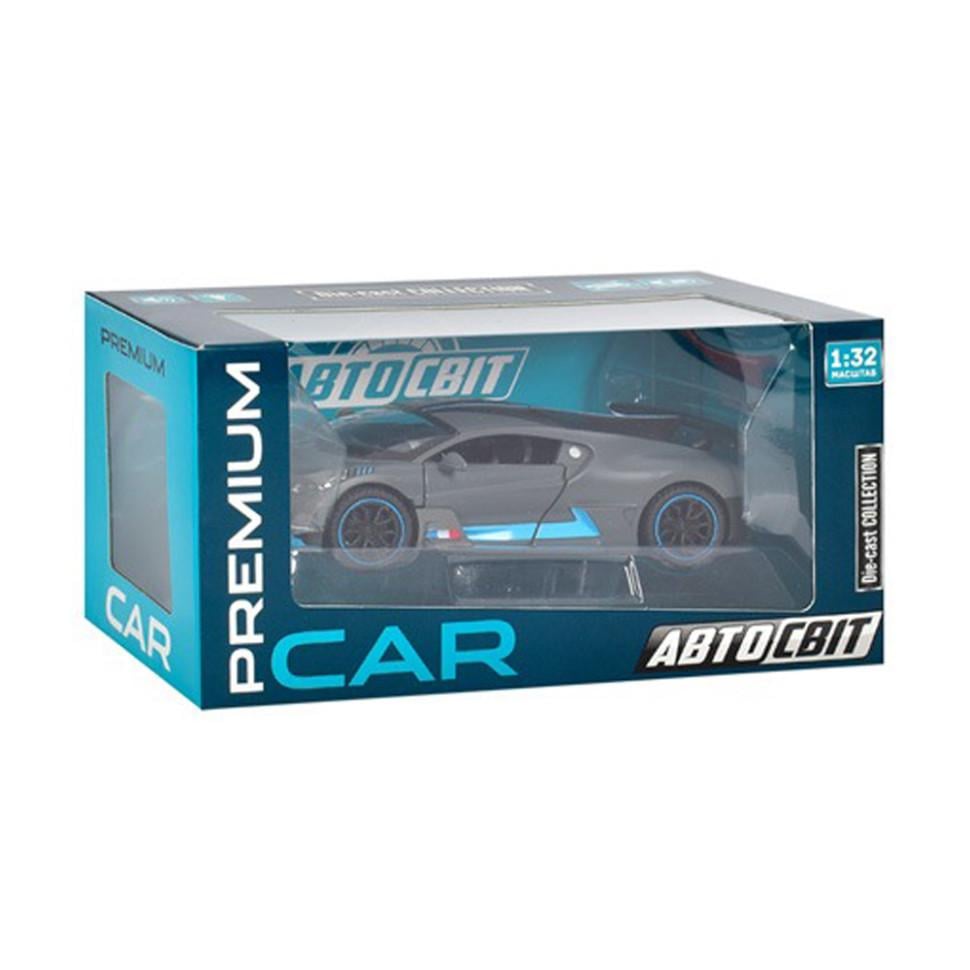 Игрушечная машинка Bugatti AP-1748 1:32 Grey (2990422983)