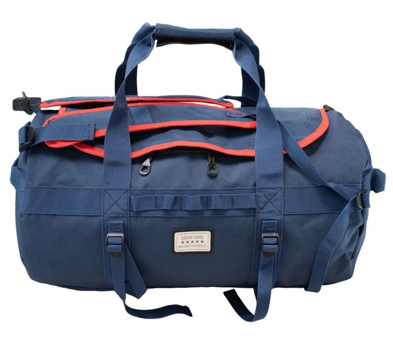 Сумка-рюкзак SEMI LINE A3051-2 36 л Blue (DAS303101) - фото 4 Сумка-рюкзак SEMI LINE A3051-2 36 л Blue (DAS303101) - фото 4