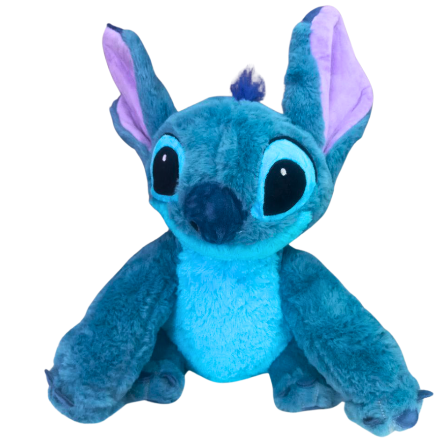 М'яка іграшка пухнастий Стіч з вушками персонажі Ліло та Стіч 40 см Синій (9061/40) - фото 1