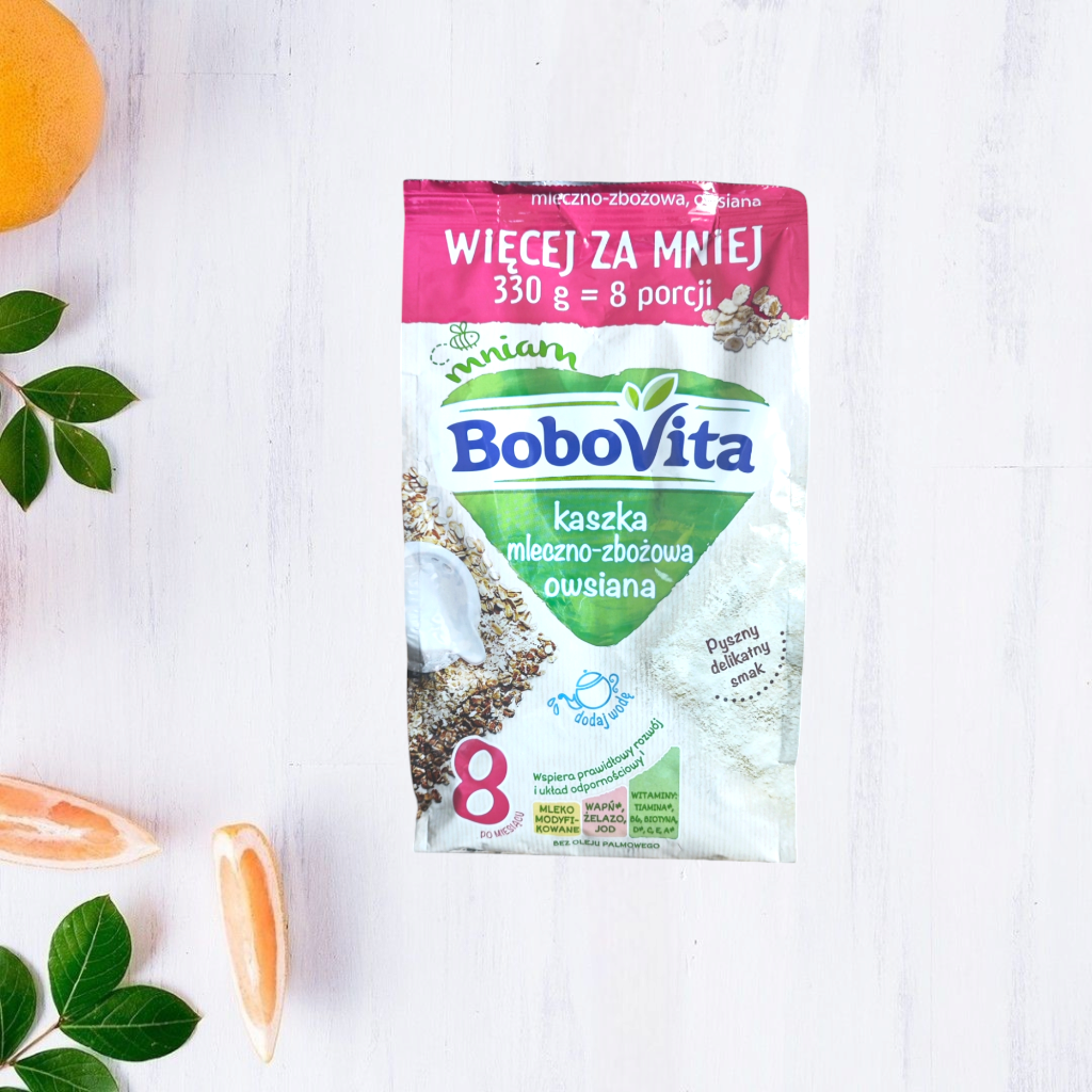 Каша BoboVita молочно-злакова вівсяна