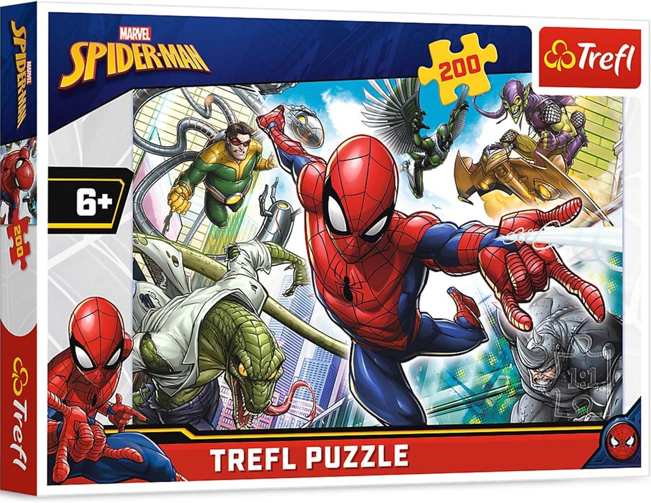 Пазлы Trefl 13235 Спайдермен Рожденный быть героем 200 эл. (18183) Пазлы Trefl 13235 Спайдермен Рожденный быть героем 200 эл. (18183)