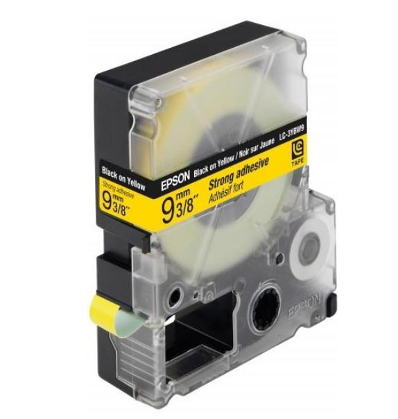 Картридж Epson Tape LK3YBW для ленточных принтеров LW-300/400/400VP/700 Желтый/Черный (C53S653005)