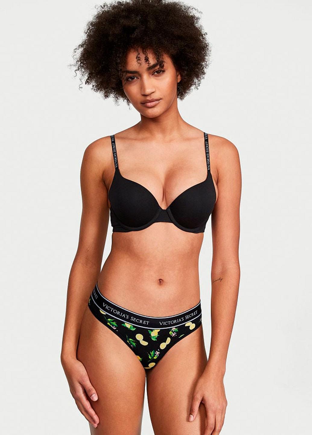 Женские трусы Victoria's Secret 7040000817583QJKS S Черный (60347518)