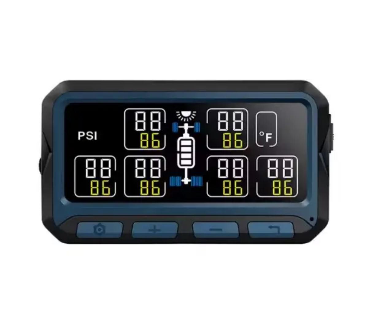 Система контролю тиску і температури в шинах TPMS Careud D550S-6-TP для вантажівок 6 датчиків - фото 3 Система контролю тиску і температури в шинах TPMS Careud D550S-6-TP для вантажівок 6 датчиків - фото 3