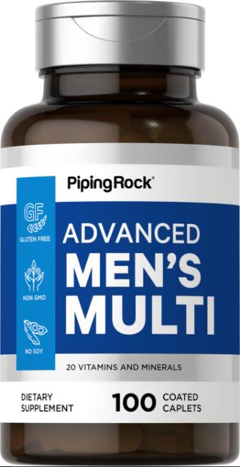 Мультивитамины для мужчин Piping Rock Advanced 100 таблеток (00000035359)