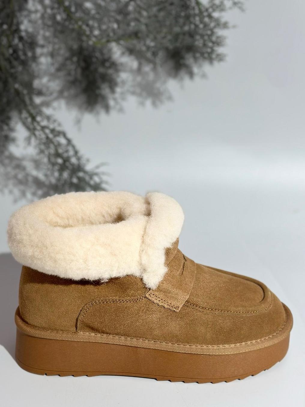 Замшевые угги на овчине Stilli UGN130-2 р. 41 Коричневый - фото 2 Замшевые угги на овчине Stilli UGN130-2 р. 41 Коричневый - фото 2