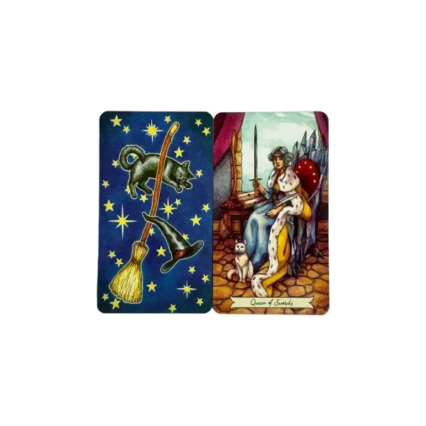 Подарочный набор Ежедневное Таро Ведьм книга и карты 78 шт. - фото 3