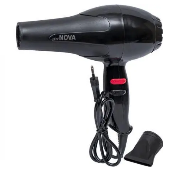 Фен для волос NV-6130 2800 Вт Черный (78006)