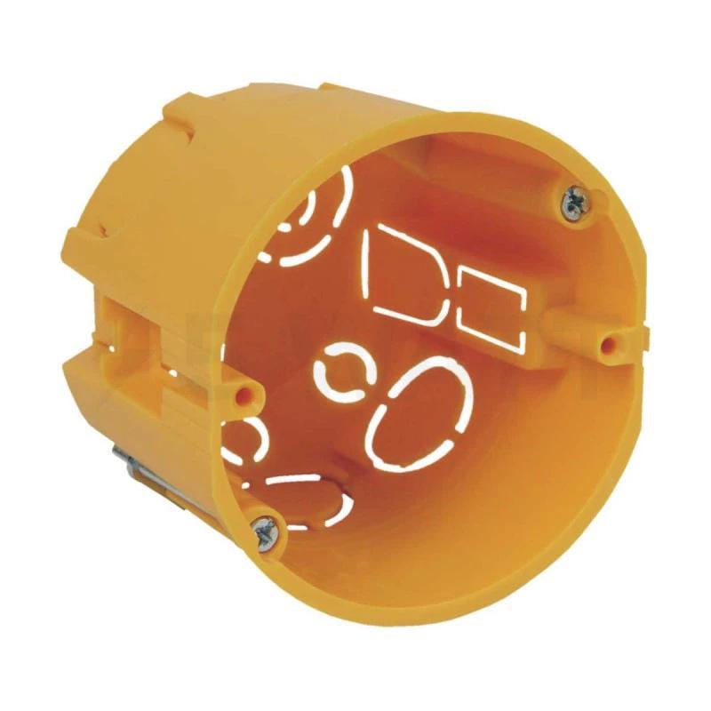 Коробка універсальна Копос ПВХ KPR 68/71L Ø 73х70 мм Жовтий (28682683)