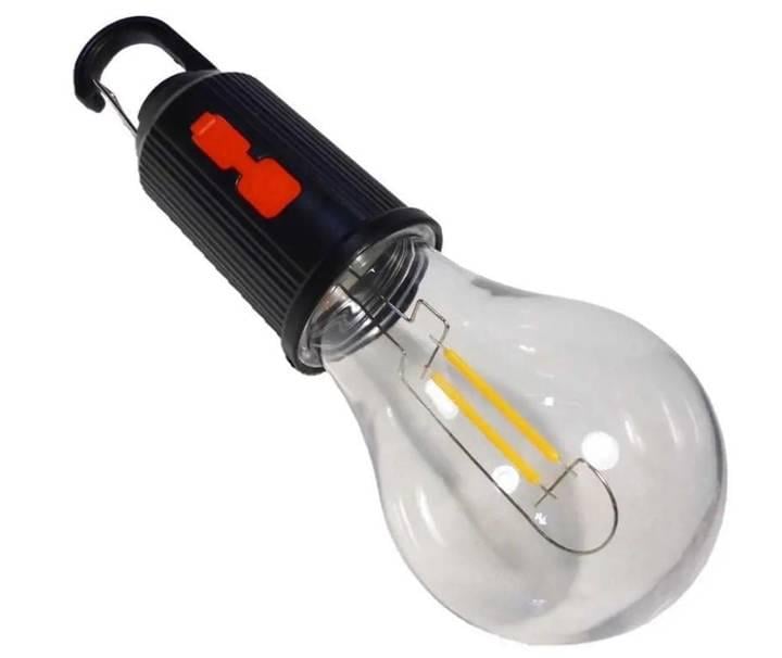 Кемпинговая лампа с карабином Camping Lamp LED-3 Светодиодный светильник UKC 9061 с подзарядкой type-c