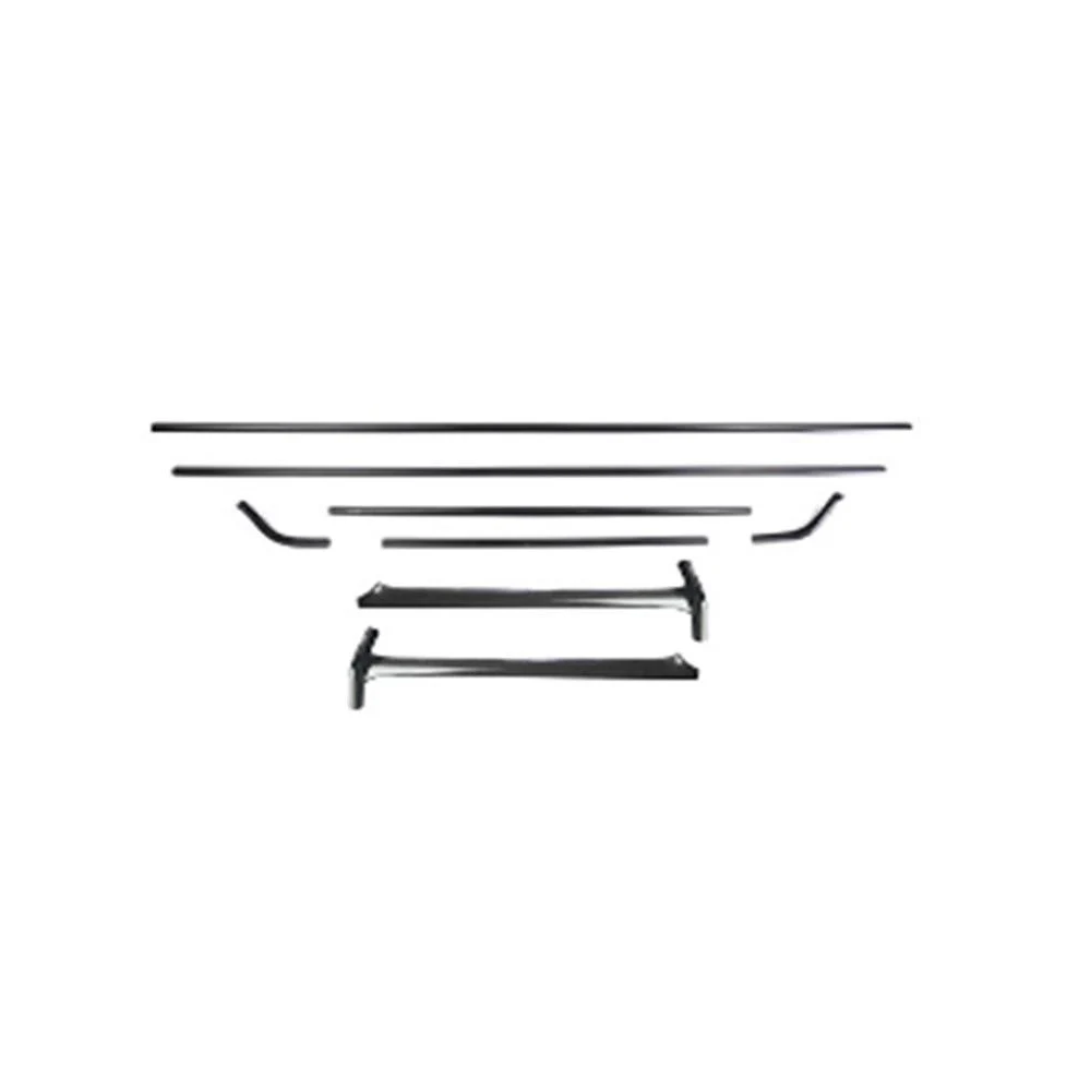 Накладки на передние стойки и крыши DDCarbon для Mercedes G сlass W465 2025-рр. карбон (153986)