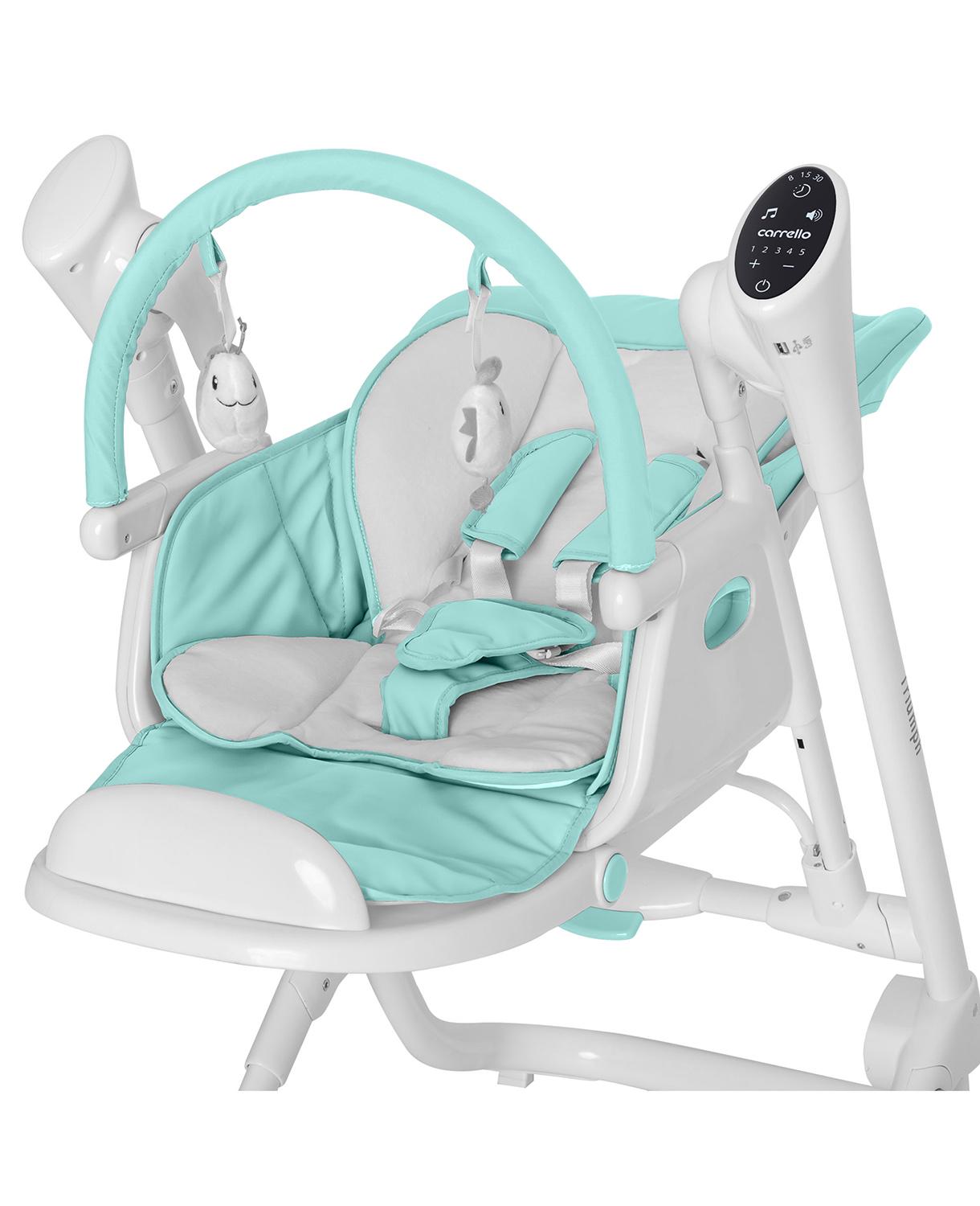 Стул-качалка Carrello Triumph Mint Green (CRL-10302) - фото 4 Стул-качалка Carrello Triumph Mint Green (CRL-10302) - фото 4