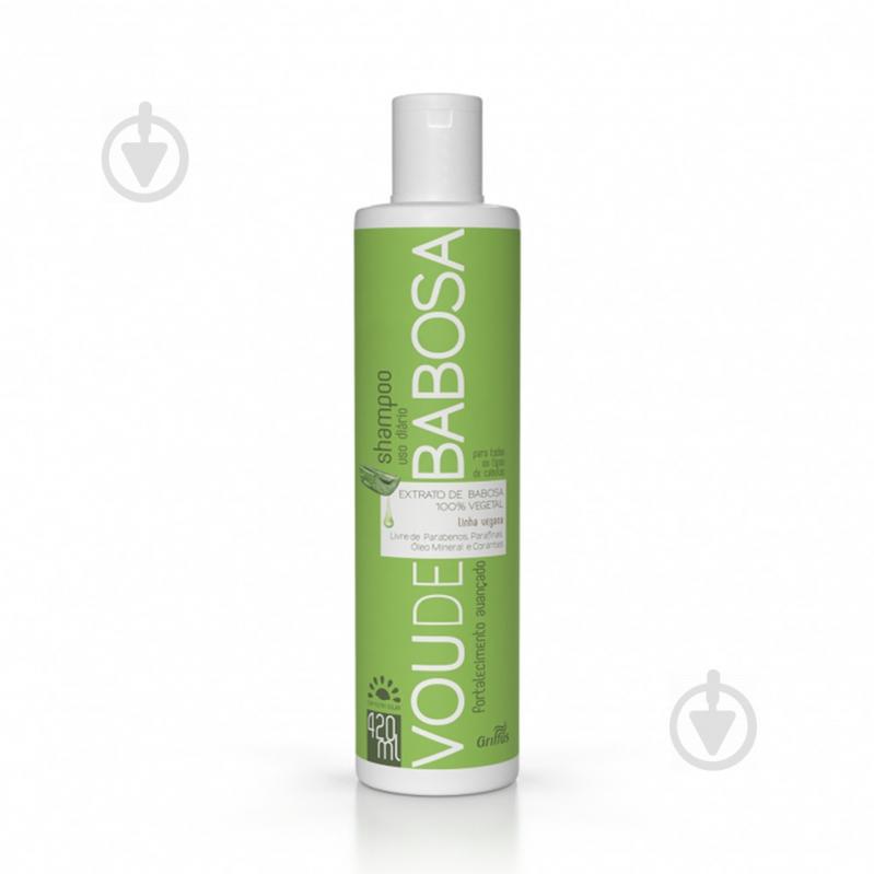 Шампунь для укрепления и оздоровления волос Griffus Shampoo Vou de Babosa 420 ml (GRBBSH) Шампунь для укрепления и оздоровления волос Griffus Shampoo Vou de Babosa 420 ml (GRBBSH)