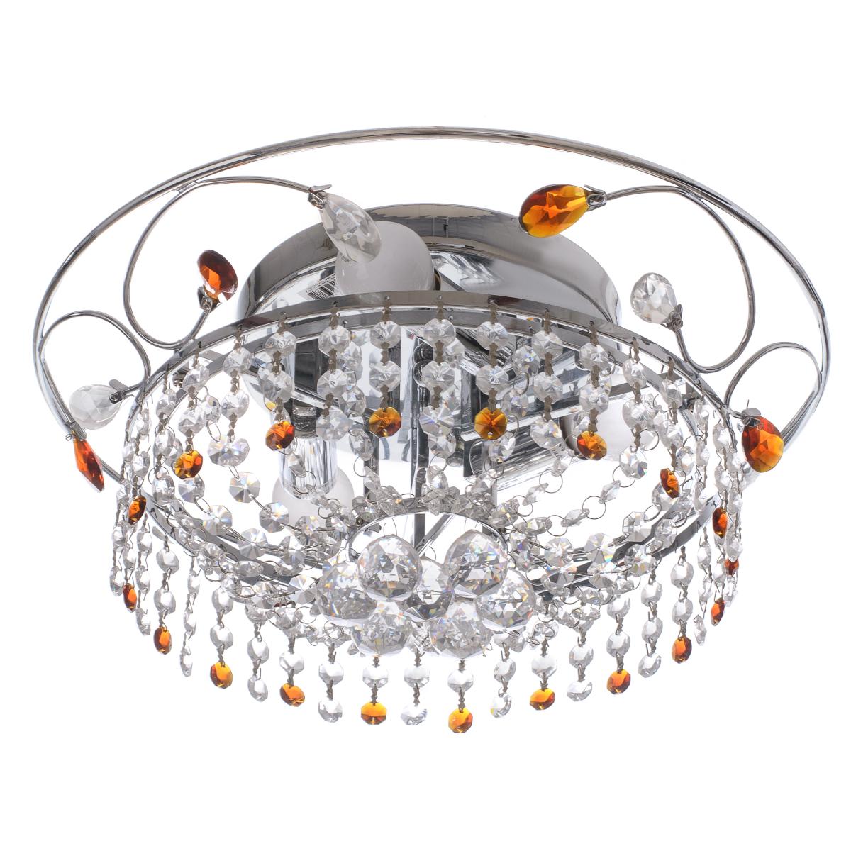 Люстра торт хрустальная Brille BCL-298S/3