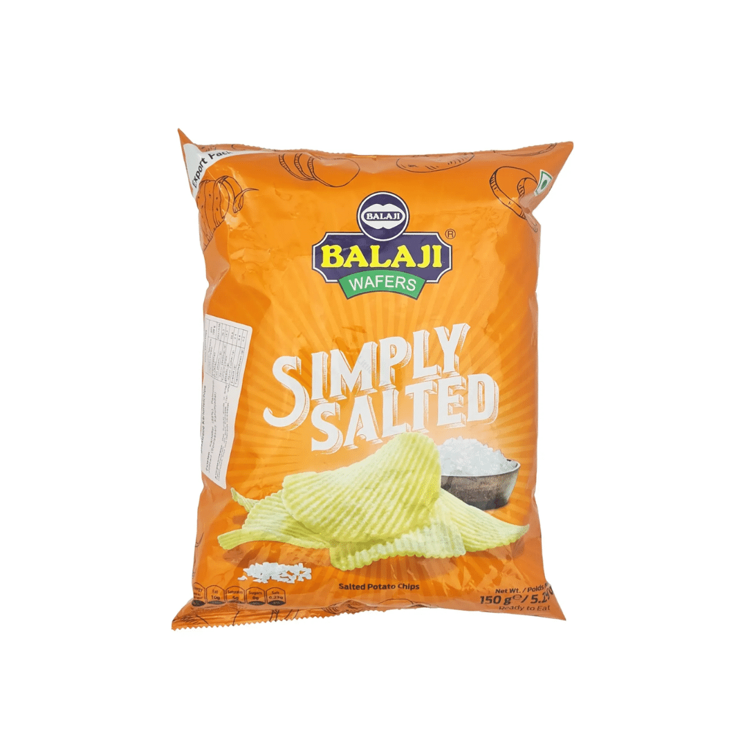 Чипсы Balaji с солью 150 г (8906010505196)