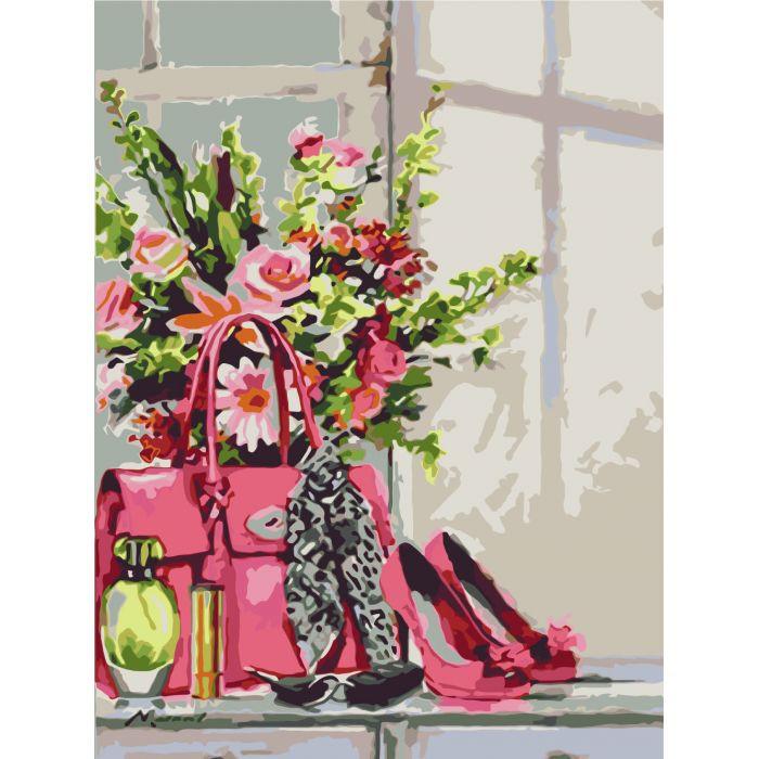 Картина по номерам Идейка "Стильная штучка" 40х50 см (KHO2050)