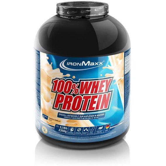 Протеїн Ironmaxx 100% Whey Protein French Vanilla 2350 г (000001776) - фото 1