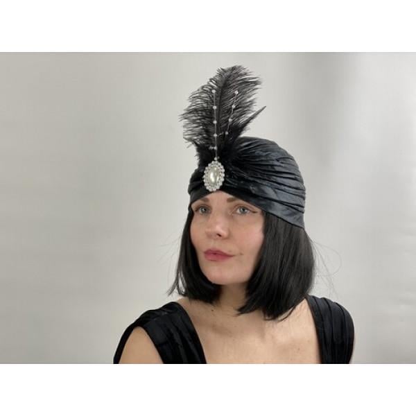 Карнавальный аксессуар Seta Чалма Долли (21-528BLK)