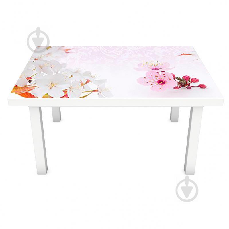Наклейка вінілова на стіл Zatarga "Рожеві Квіти Вишні" 650х1200 мм (Z181322/1st)