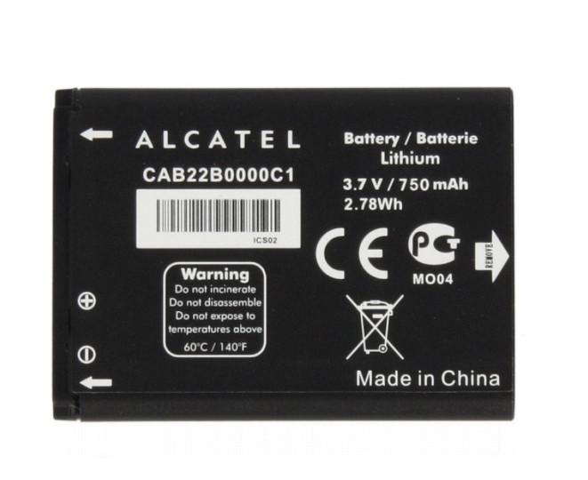 Батарея Alcatel TCL CAB22B0000C1 750 mAh (03565)