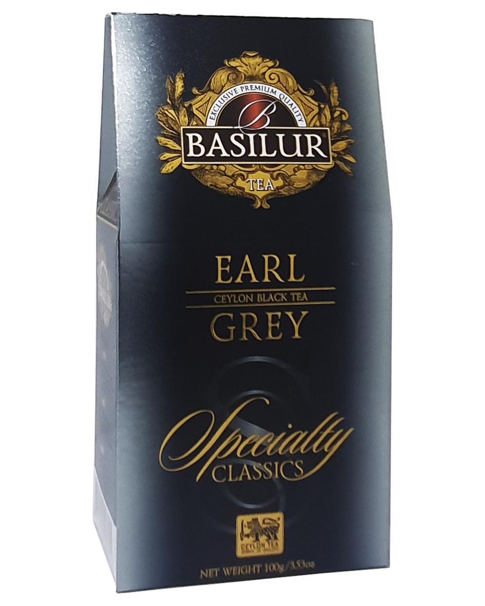Чай черный Basilur Earl Grey с бергамотом 100 г (54897)