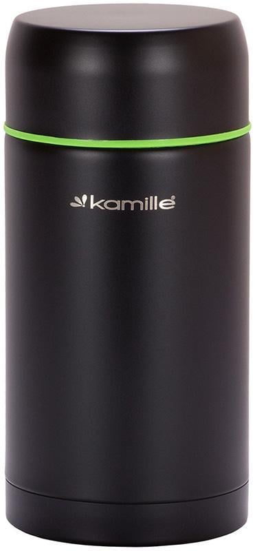 Термос пищевой Kamille Merikano из нержавеющей стали 1000 мл