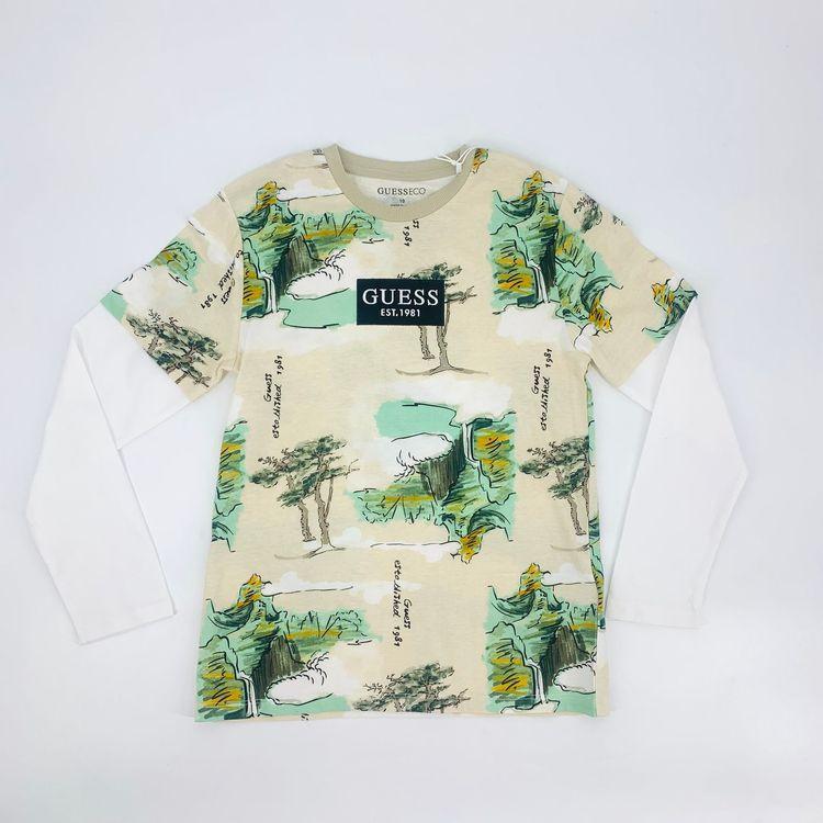 Футболка з довгим рукавом GUESS L4YI25K8HM3 134-140 см 10 років (32540448)