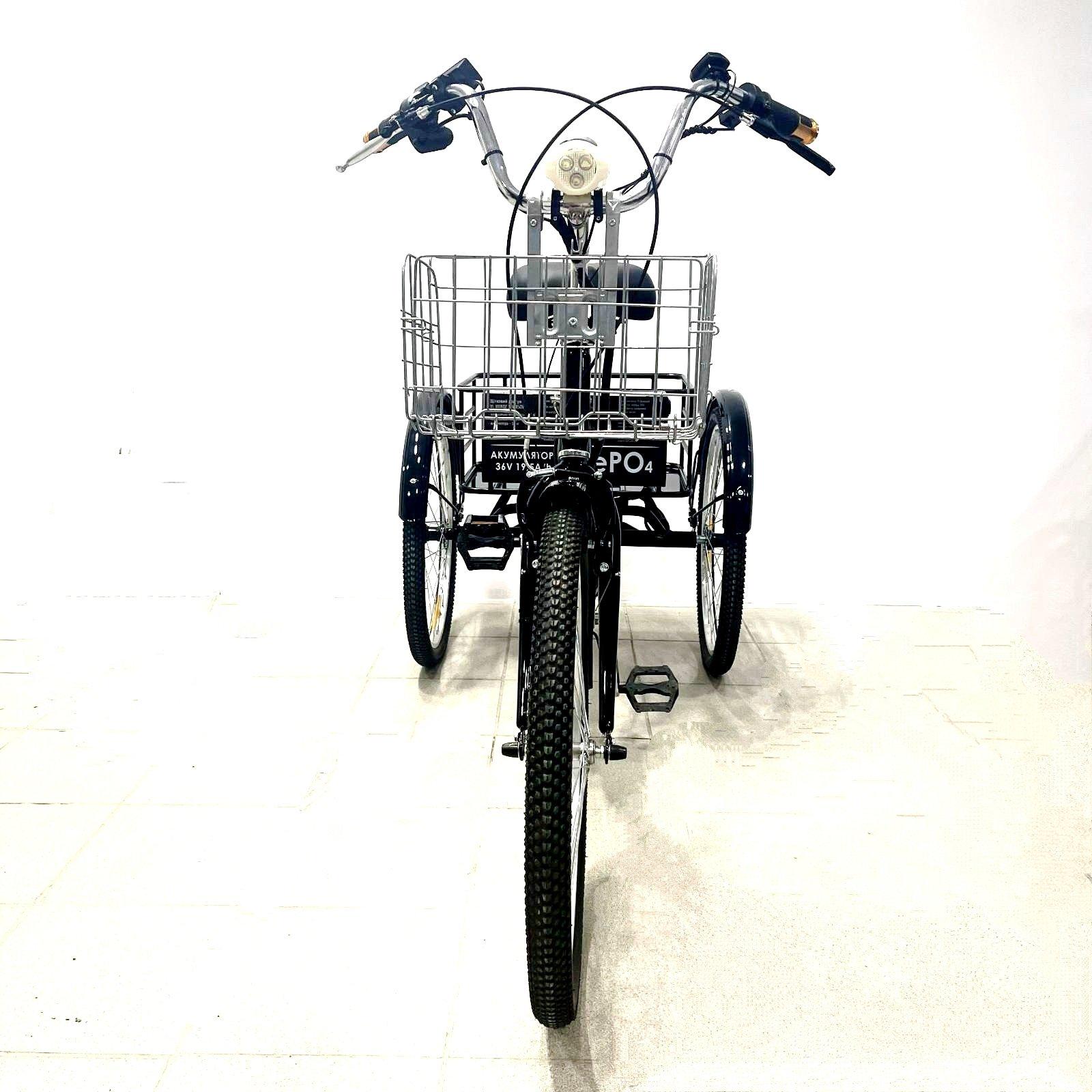 Електровелосипед триколісний Tiras Helper City 2424 36V/450W 19,5Ah - фото 3 Електровелосипед триколісний Tiras Helper City 2424 36V/450W 19,5Ah - фото 3