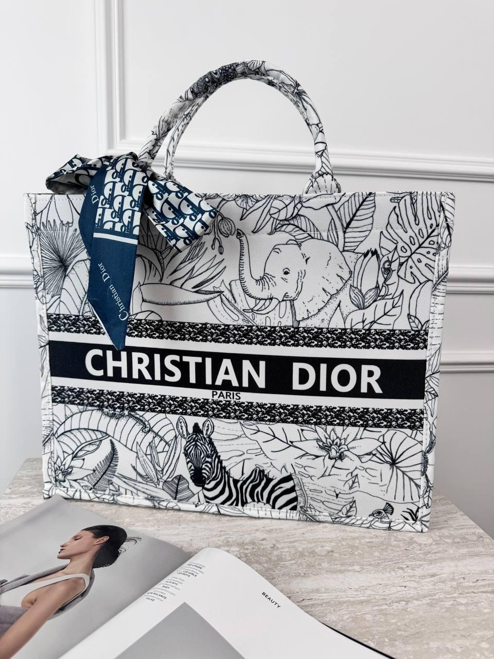 Сумка шоппер тек Large Book Tote Animal Черный (3076794774)