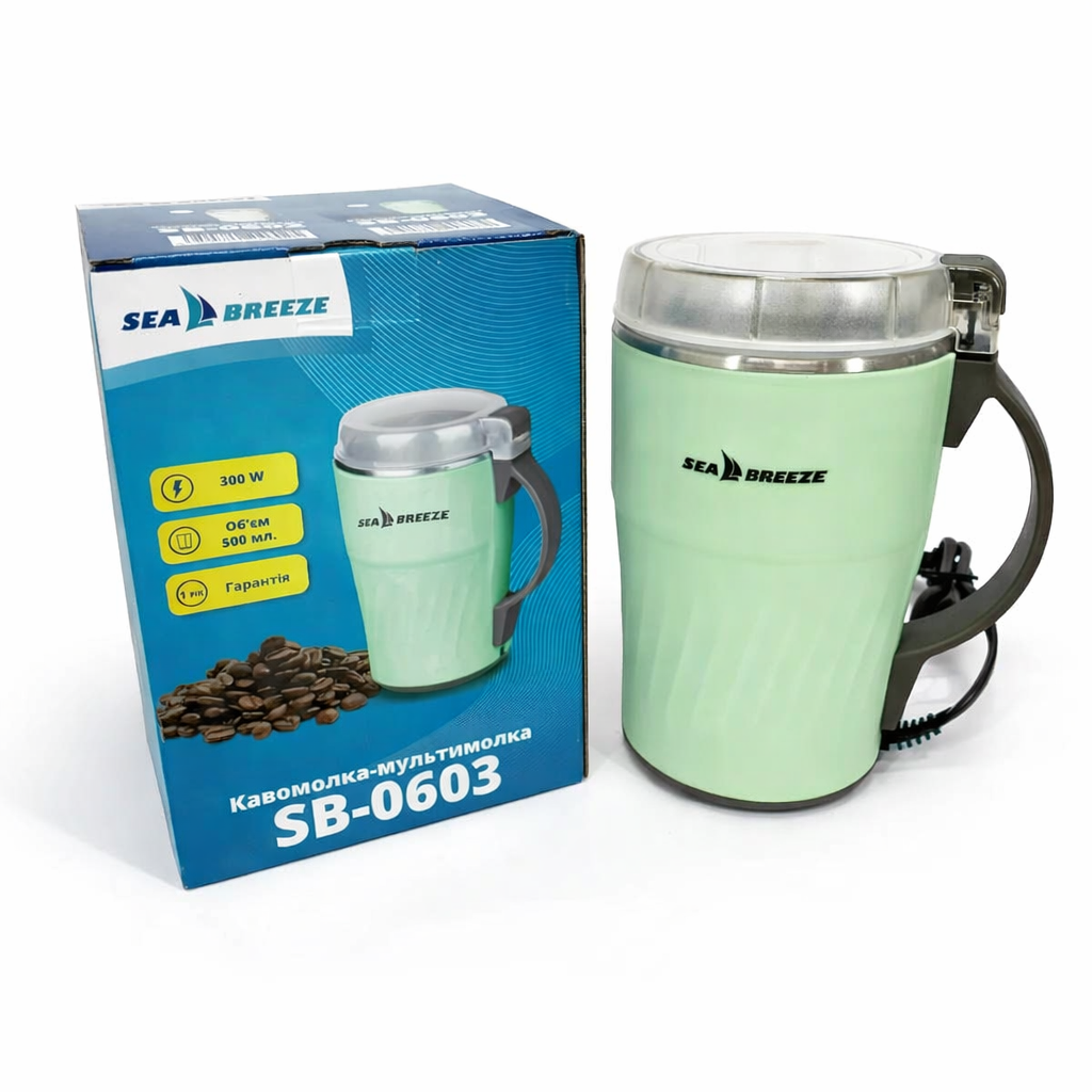 Кофемолка электрическая SeaBreeze SB-0603 300 Вт 500 г (33497829) Кофемолка электрическая SeaBreeze SB-0603 300 Вт 500 г (33497829)