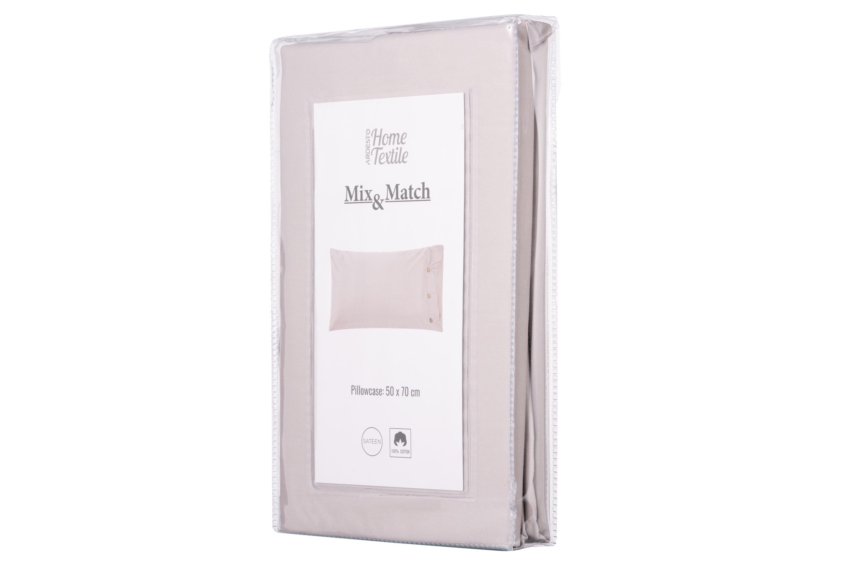 Наволочка Ardesto Mix&Match 50х70 см Айворі (ART5070PCC) - фото 3