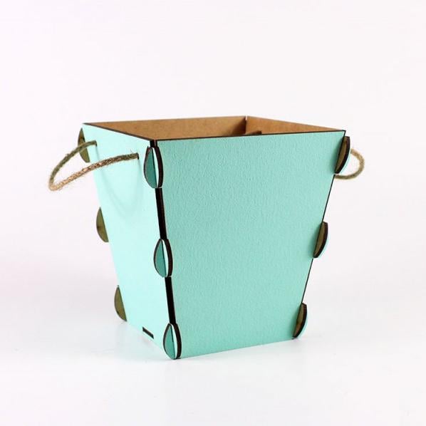 Конус маленький зі шнурком Зелений (3671)