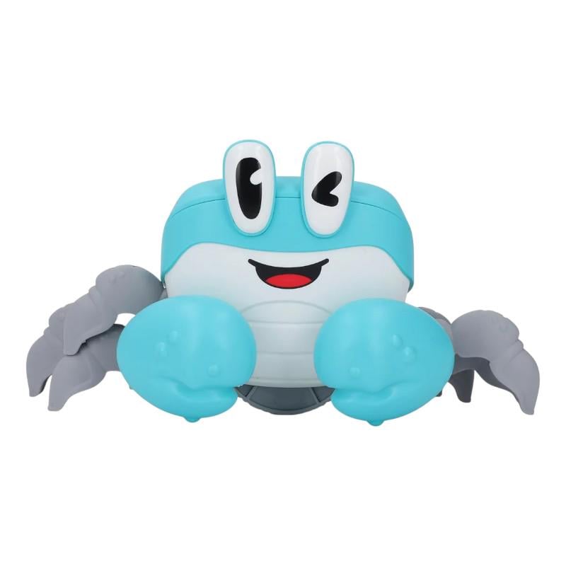 Игрушка музыкальная краб музыка ходит танцует Голубой (S-003A)