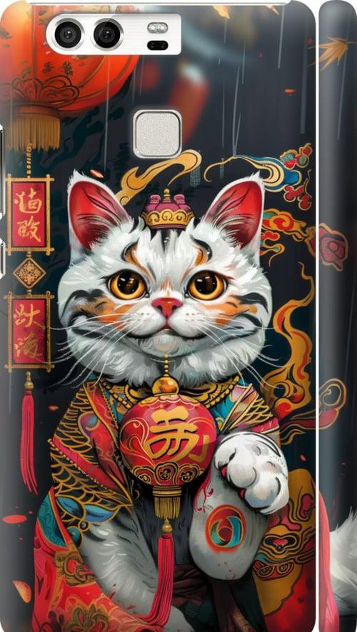 Чехол на Huawei P9 China Cat v2 (6135m-347-42517)