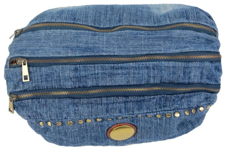 Сумка джинсова Fashion jeans bag Синій (sposupe257_Jeans8052) - фото 4