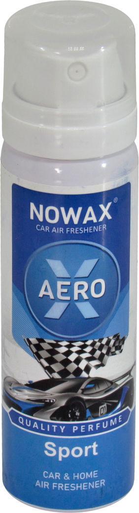 Ароматизатор для авто Nowax X Aero Sport на зеркало спрей 75 мл (0305575)