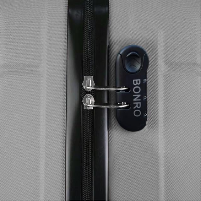 Чемодан Bonro 2019 большой Серебряный (2670149088) - фото 9 Чемодан Bonro 2019 большой Серебряный (2670149088) - фото 9