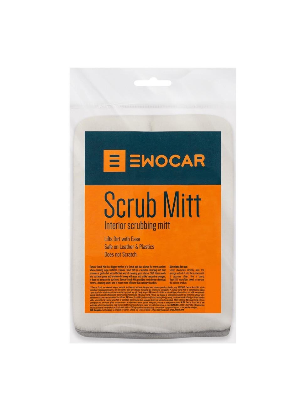 Перчатка для чистки салона Ewocar Scrub Mitt универсальная (25106918)