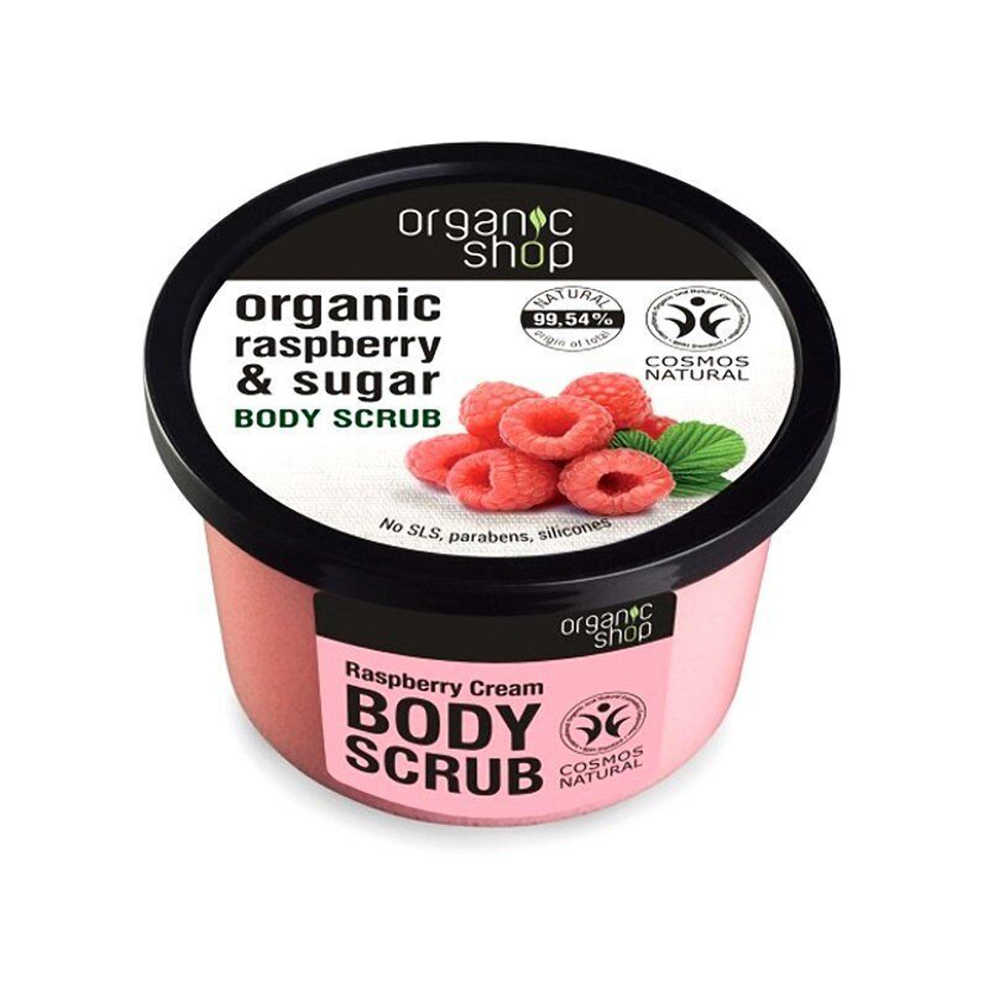 Скраб для тела Organic shop Малиновые сливки 250 мл (4744183012639) Скраб для тела Organic shop Малиновые сливки 250 мл (4744183012639)