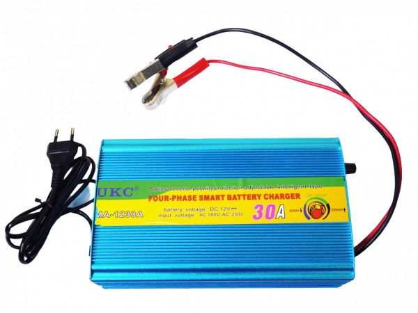 Зарядний пристрій для акумуляторів UKC 12v 220v 30A Зарядний пристрій для акумуляторів UKC 12v 220v 30A