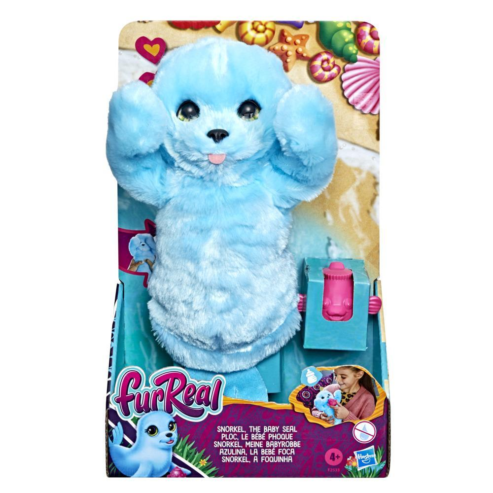 Інтерактивна іграшка Hasbro FurReal Peek-A-Boo Snorkel Baby Seal Interactive Plush New Ages 4+ Up (2443151879)