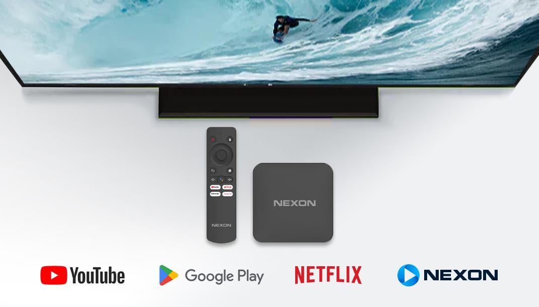 Смарт приставка ТБ NEXON X8 4/32 Gb Android TV 12 (656) - фото 7