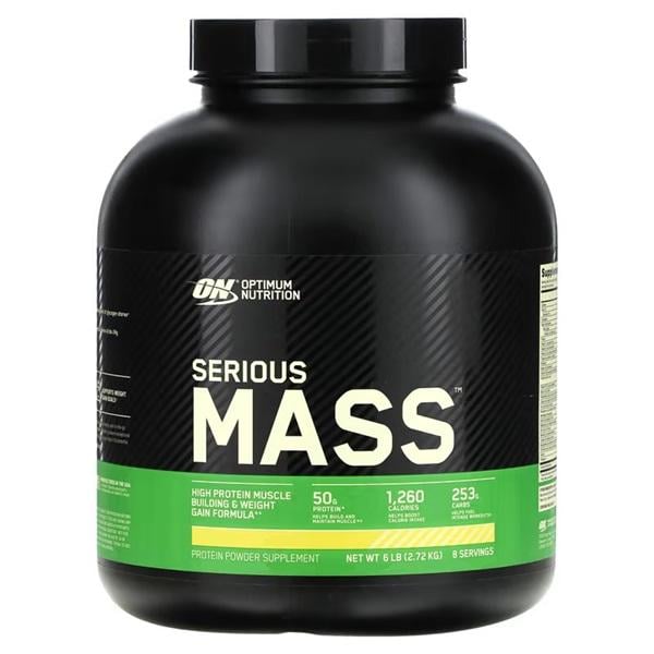 Гейнер Optimum Nutrition Serious Mass 2720 г 8 порций Chocolate