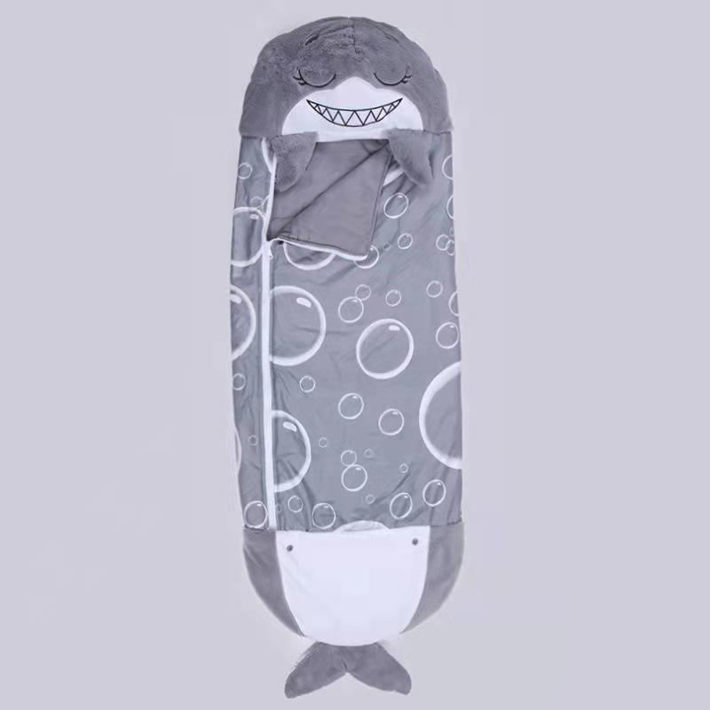 Спальний мішок дитячий Happy Nappers Shark 3в1 120 см (2cff62da) - фото 8