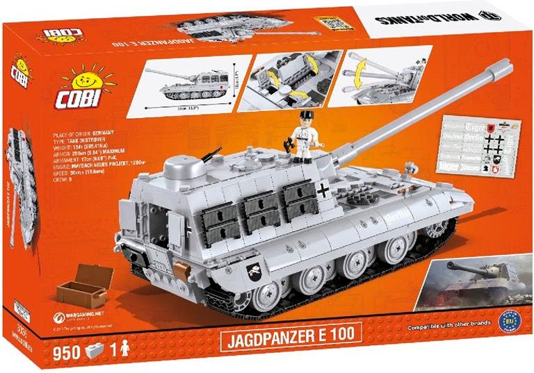 Конструктор Cobi World Of Tanks Jagdpanzer E100 (COBI-3036)