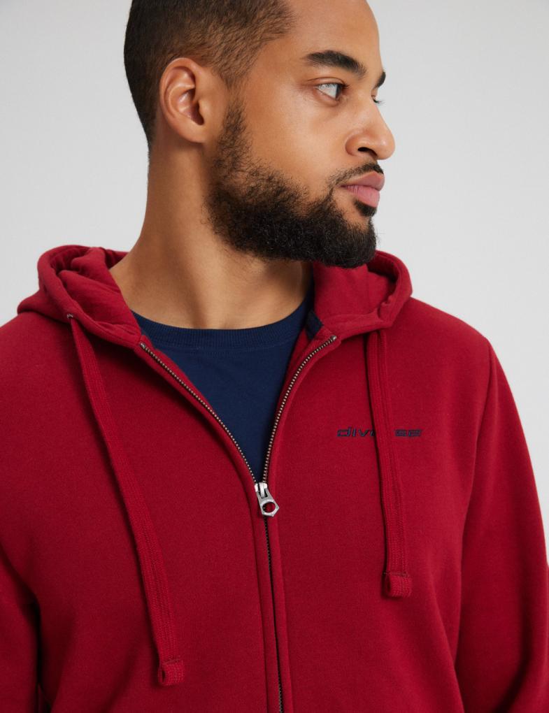 Толстовка чоловіча Diverse REVEGAS ZIP 241 S Бургунді (5902598948694) - фото 4 Толстовка чоловіча Diverse REVEGAS ZIP 241 S Бургунді (5902598948694) - фото 4