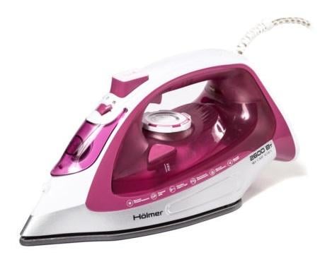 Утюг Holmer HIТ-2640 2600W White/Pink (2133712474)