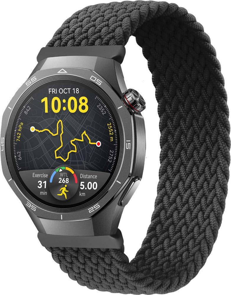 Ремінець Solo Loop для Huawei Watch GT 5/GT 5 Pro 46 мм 145 мм Black (38673-2B) Ремінець Solo Loop для Huawei Watch GT 5/GT 5 Pro 46 мм 145 мм Black (38673-2B)