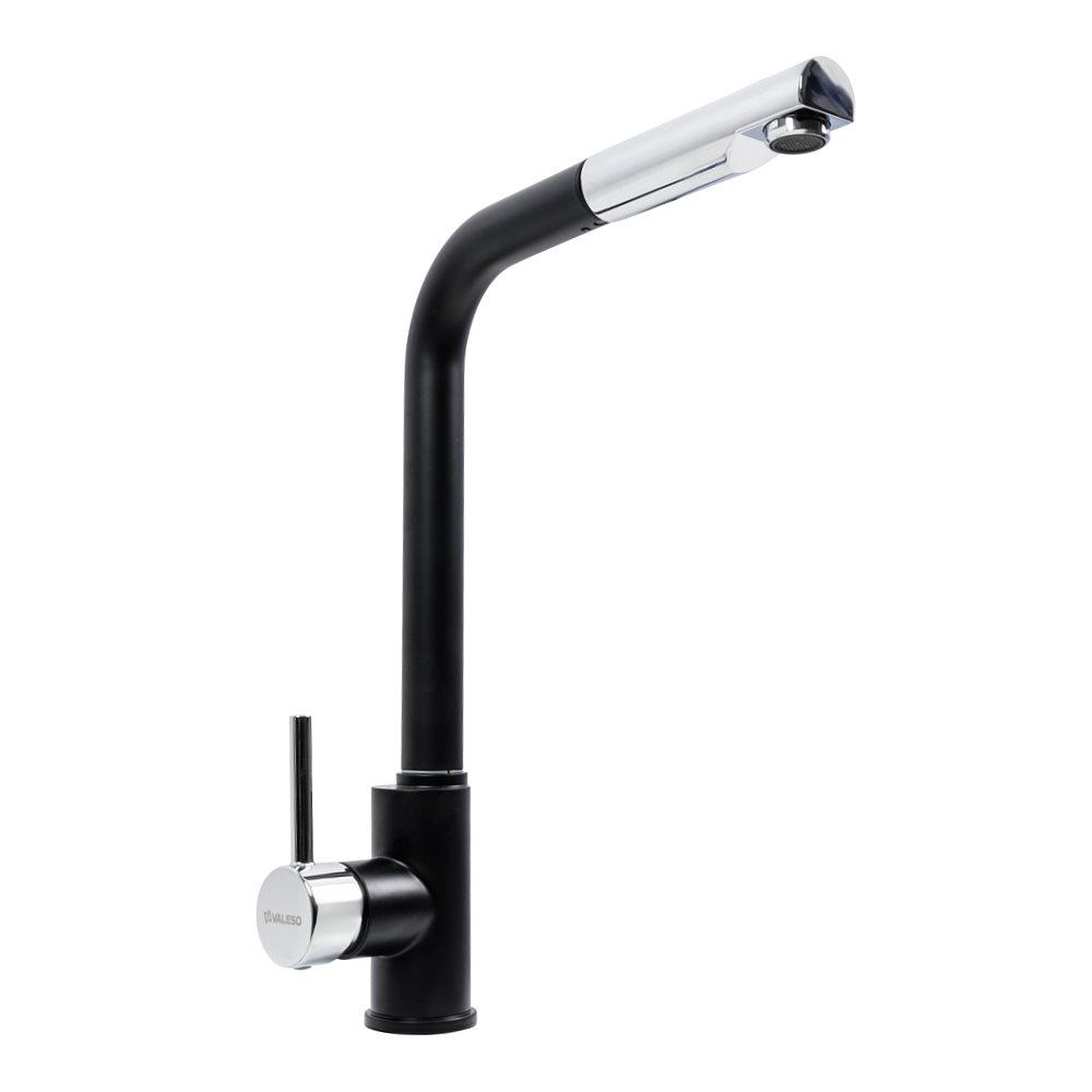 Кухонний комплект Valeso Handmade мийка 58x43 см/змішувач Q411MB PVD Чорний (000050613) - фото 9